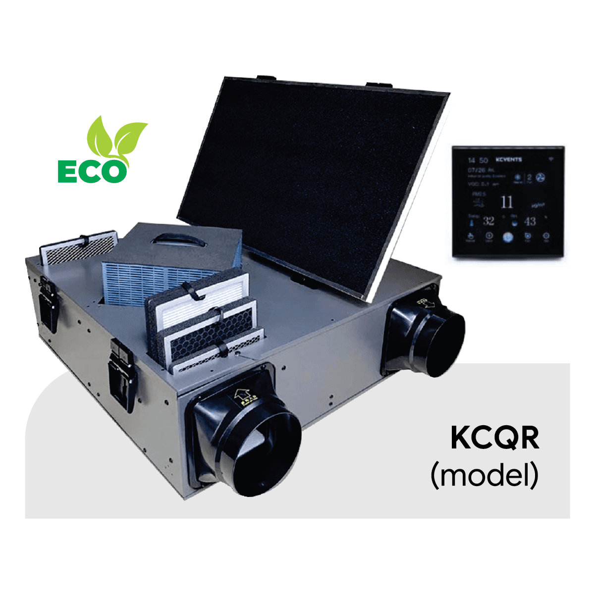 Quạt Cấp Khí Tươi Hồi Nhiệt Công Trình Dân Dụng (ECO)