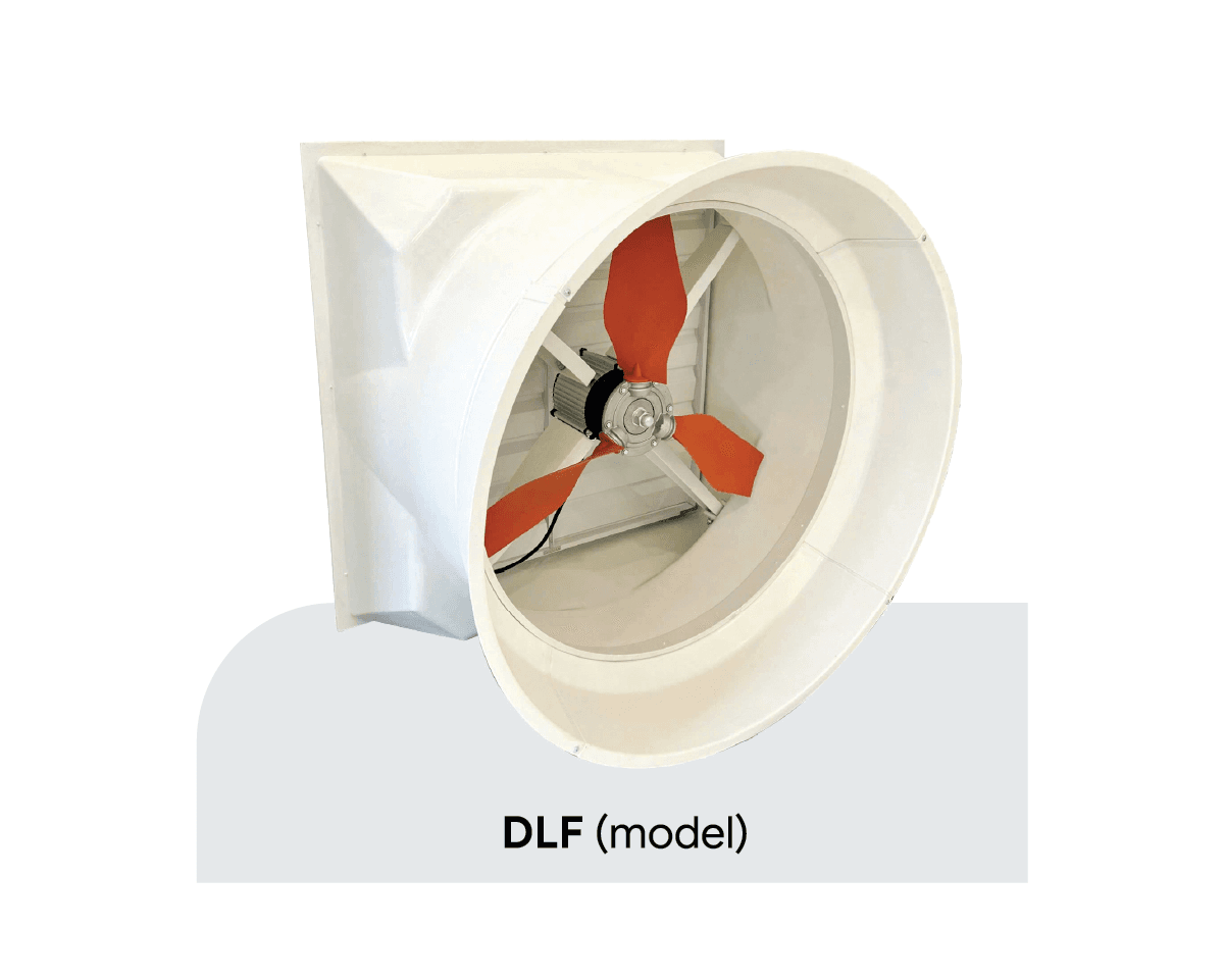 Quạt Loa Composite - Truyền Động Trực Tiếp