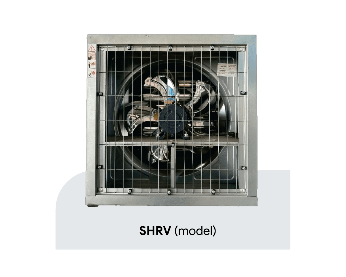 Quạt Hút Vuông Ngược Áp - Truyền Động Trực Tiếp